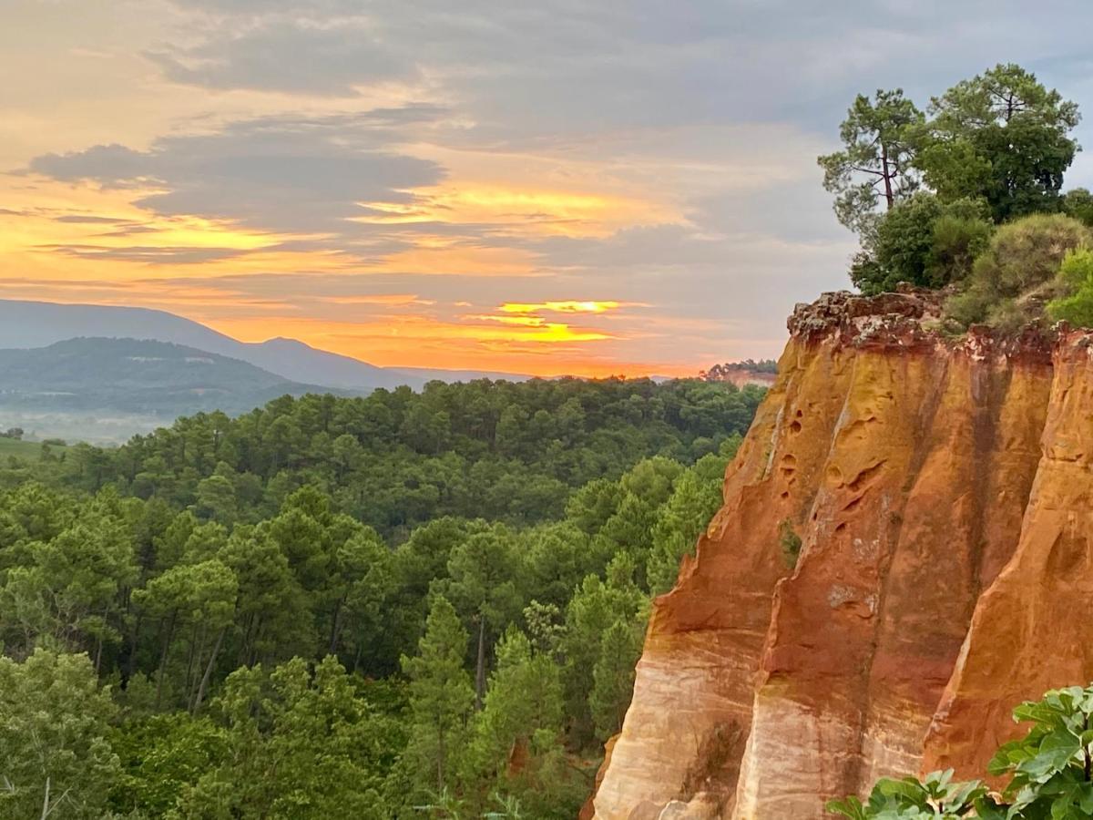 Villa Des Roses Roussillon en Isere Exteriör bild